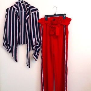 A Night On The Town Red White and Blue Outfit